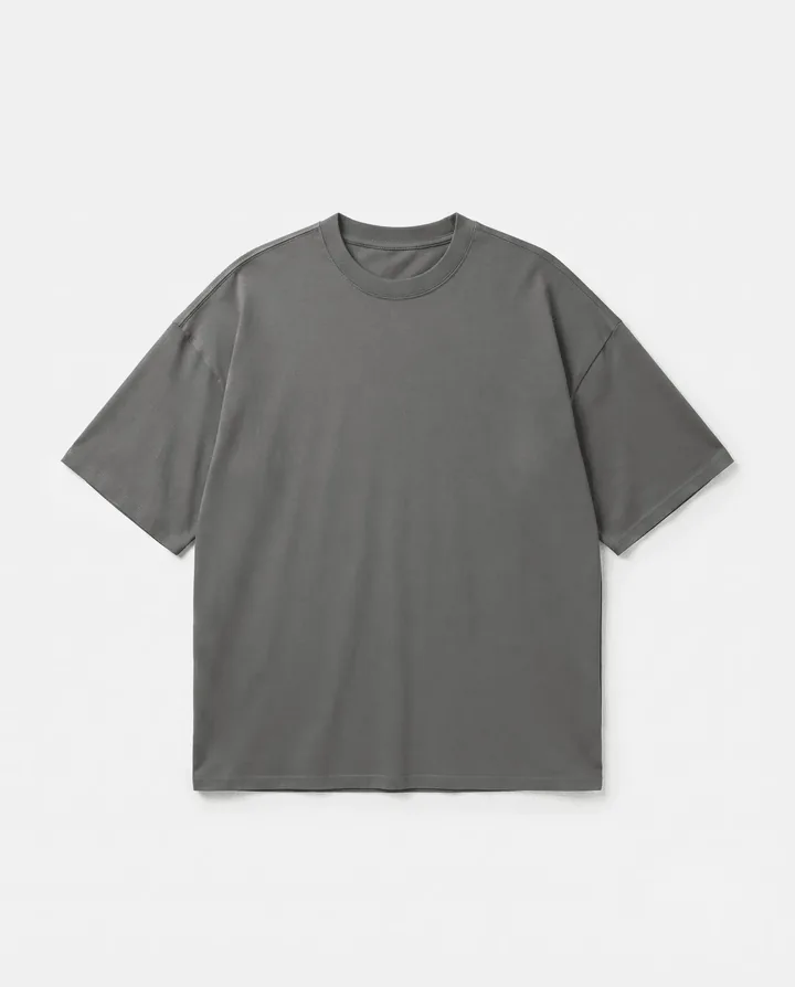 Drop shoulder streetwear t-shirt flat lay by SP CREATION