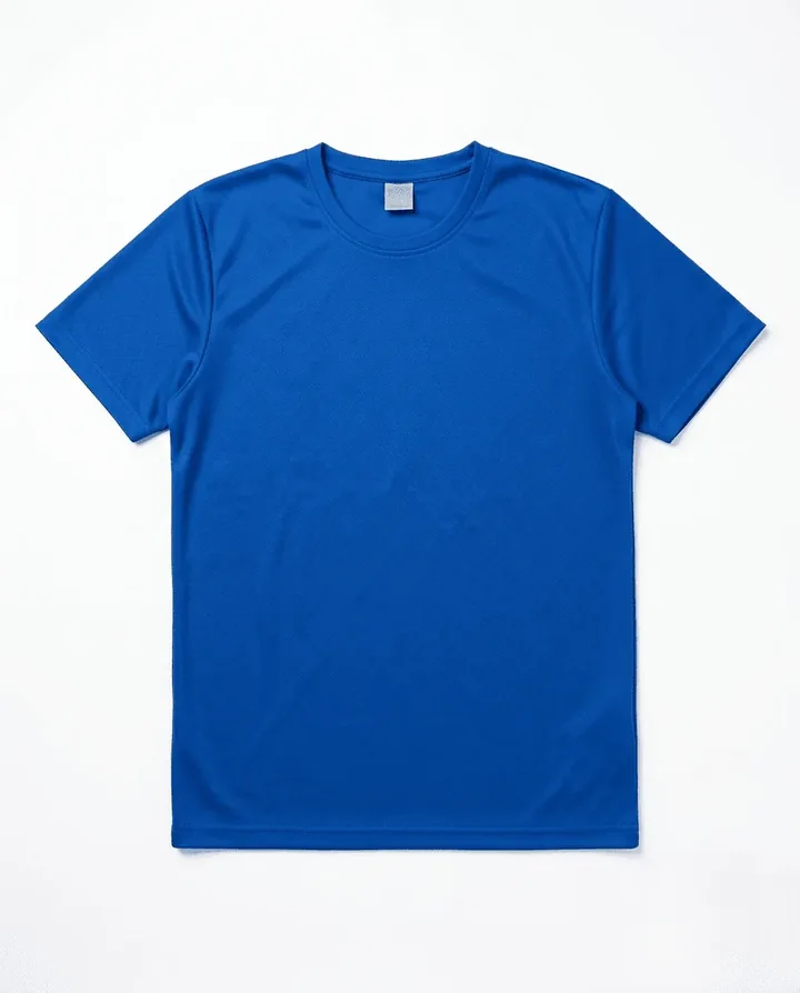 Performance dry fit activewear garment cut and sewn sample flat lay by SP CREATION