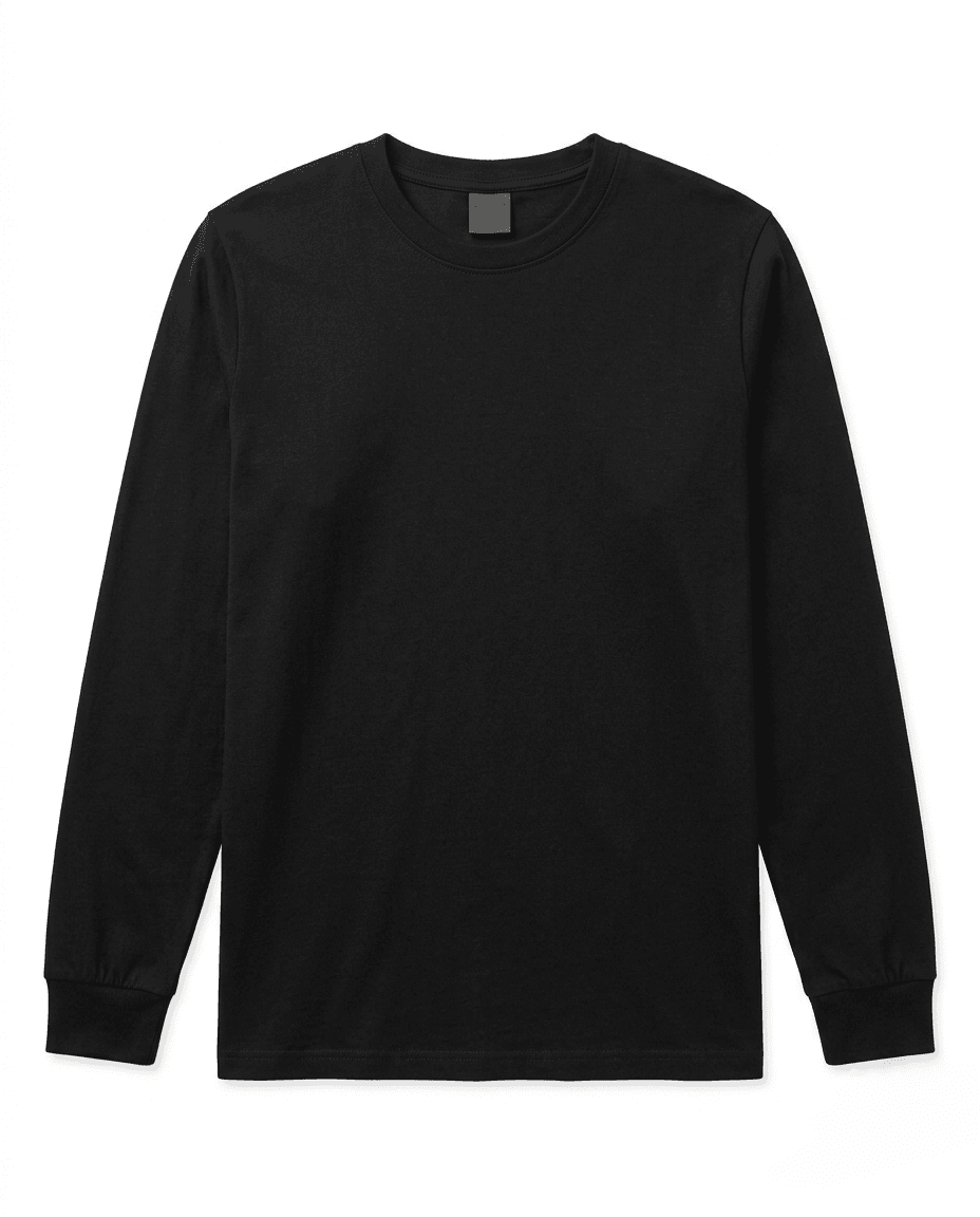 Full sleeve t-shirt contract stitching sample flat lay by SP CREATION