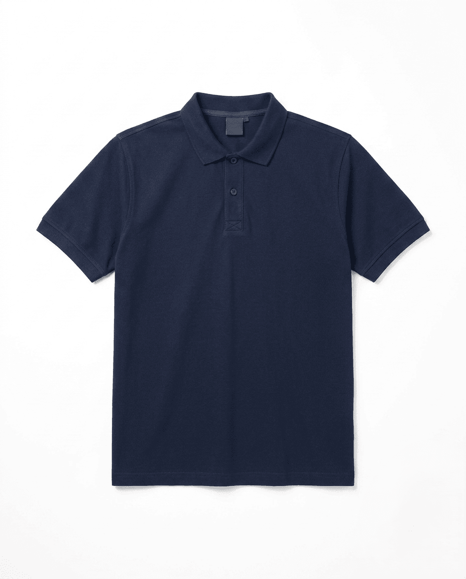 Polo shirt contract job work flat lay sample by SP CREATION