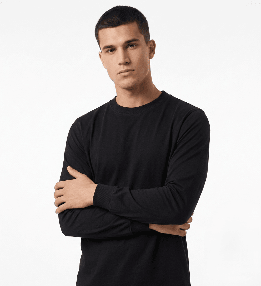 Full Sleeve Combed Cotton T-Shirt Model by SP CREATION