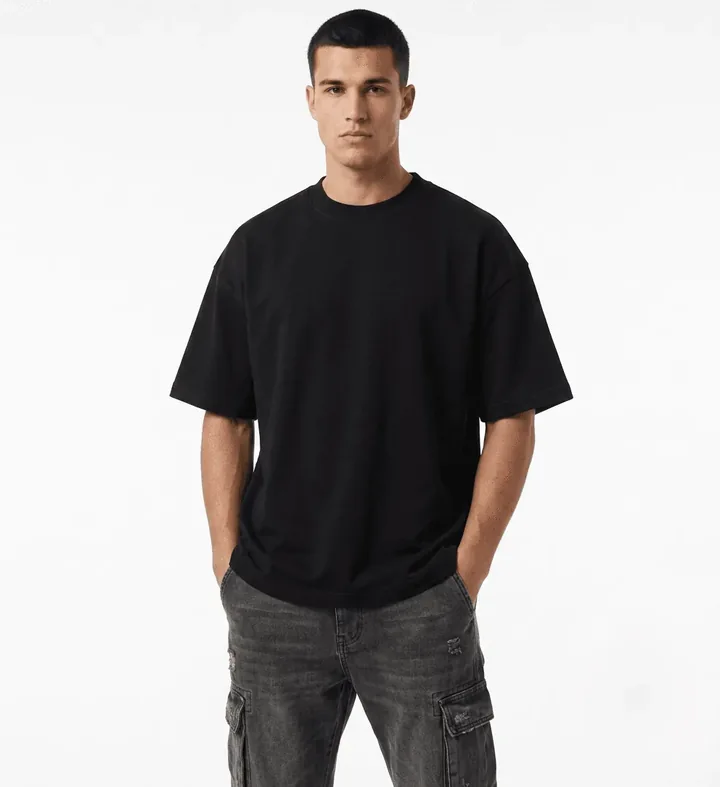 Oversized Streetwear T-Shirt Photoshoot Model by SP CREATION