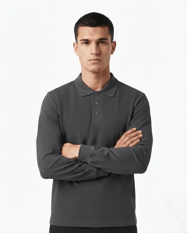 Full Sleeve Polo Shirt Model by SP CREATION